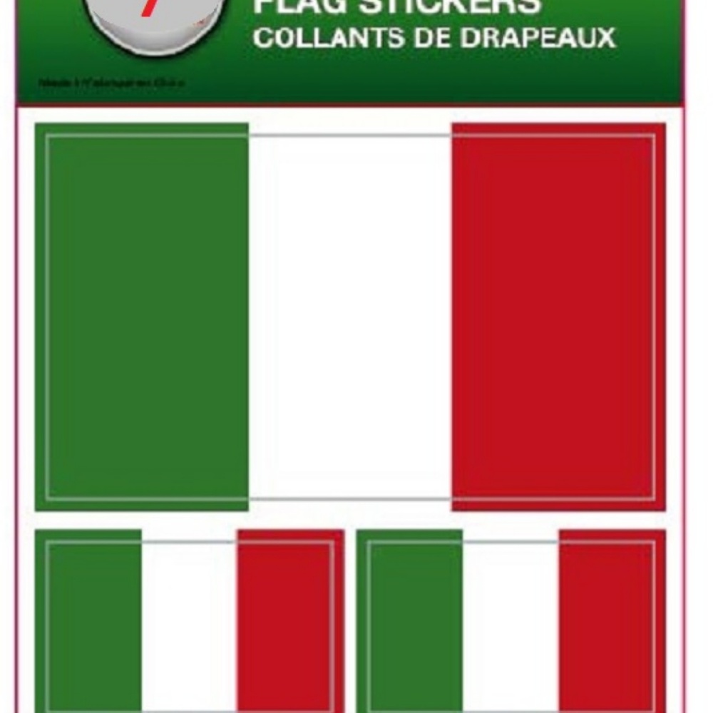 Italy Flag Sport Accessory Gift Box Set of 7 Items - Picture 8 of 8